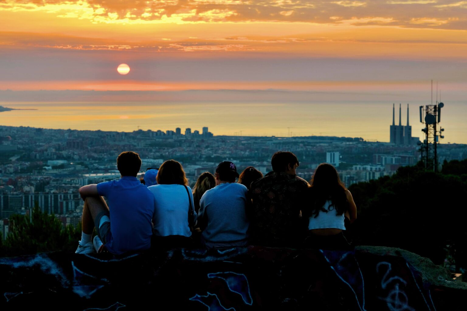 P52-2022_39 - Sérénité Lever de soleil sur Barcelona