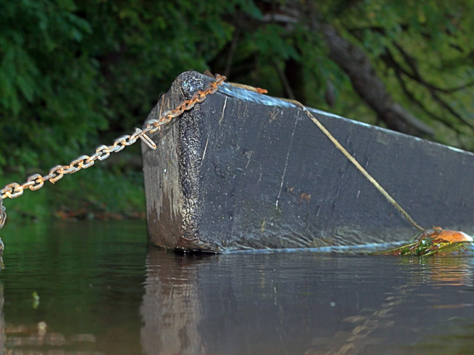 Barque sur la Dordogne